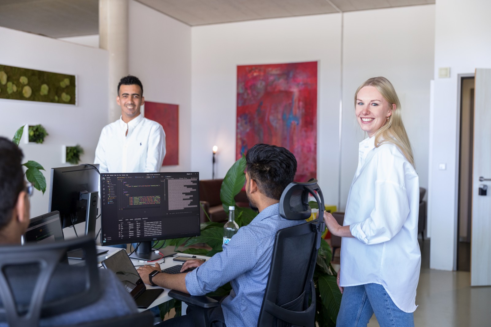 Nicht nur Kollegen, sondern Freunde.